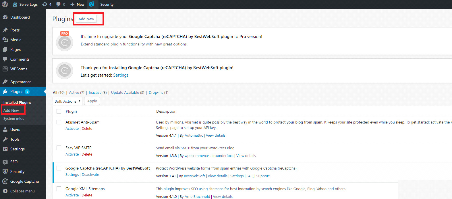 Create a Staging Site from WordPress Dashboard 2 Staging site