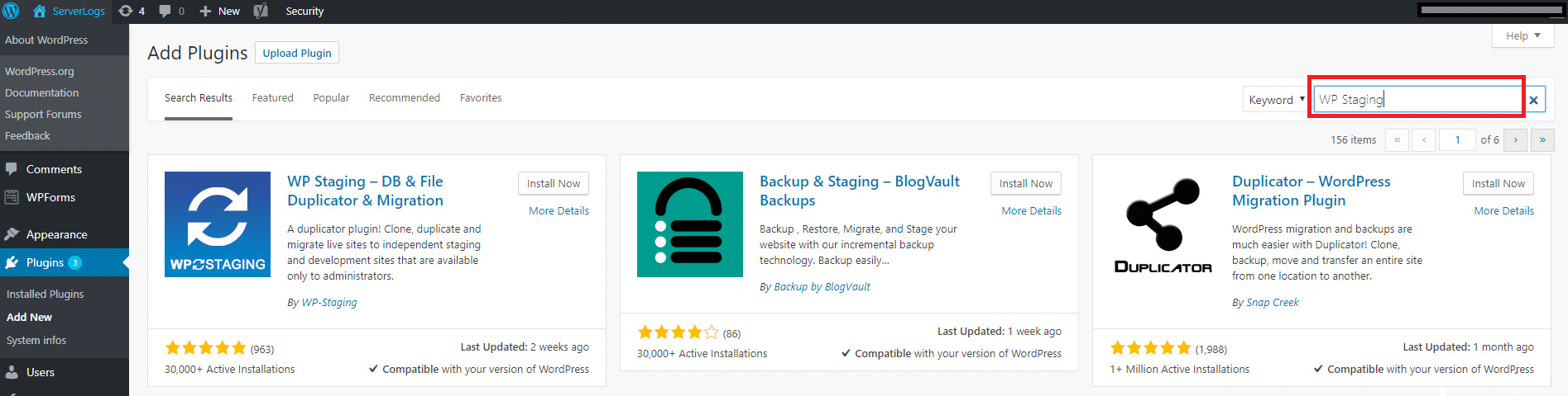 Create a Staging Site from WordPress Dashboard 3 WordPress Dashboard