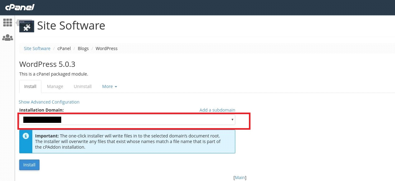 Install WordPress Using WordPress Manager 4 Install WP
