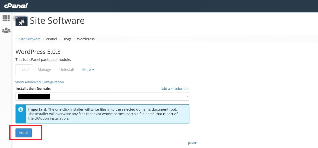 Install WordPress Using WordPress Manager 6 Install WP