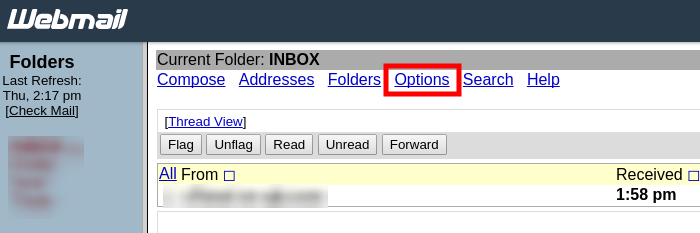Message Highlighting in SquirrelMail 2 Message highlighting
