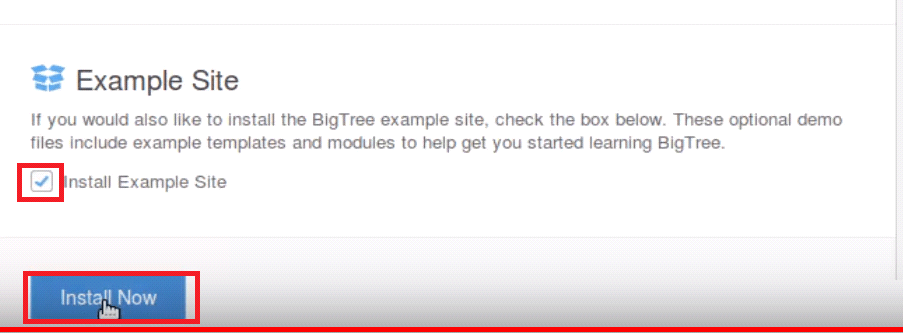 How to Install BigTree in cPanel/WHM Server? 5 Install BigTree
