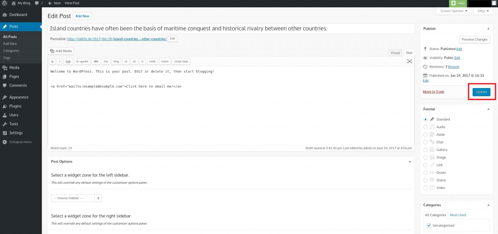 How to add HTML to a WordPress Page or Post? 3 add html