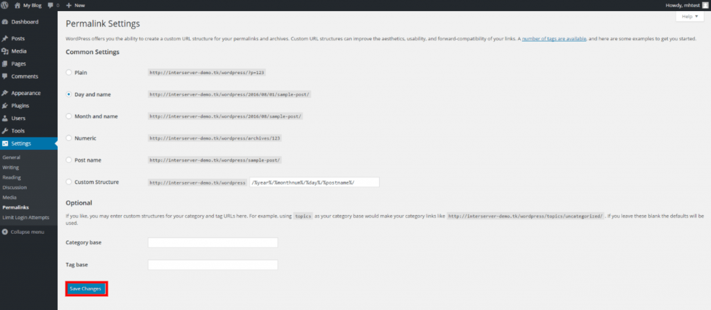 How to Set Permalinks in WordPress 4 Permanent Links