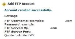 How to Create FTP Accounts in cPanel 4 4