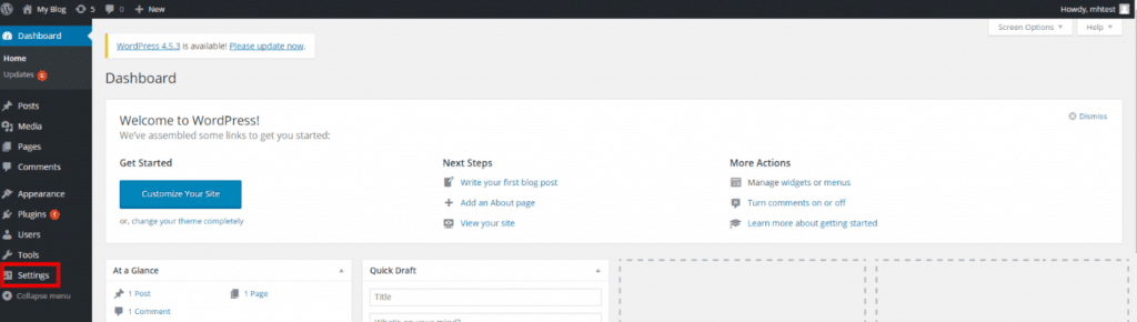 How to Change Site Title and Tagline in WordPress 1 Change site language