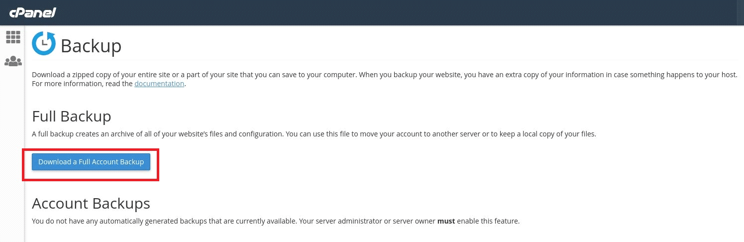 cPanel to CWP