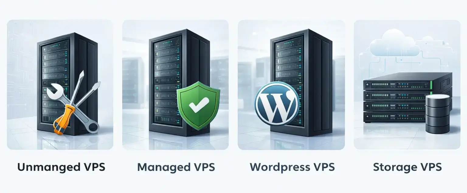 High-performance server racks in a data center