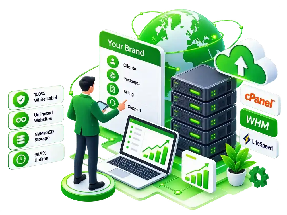 White Label Unlimited Reseller Web Hosting